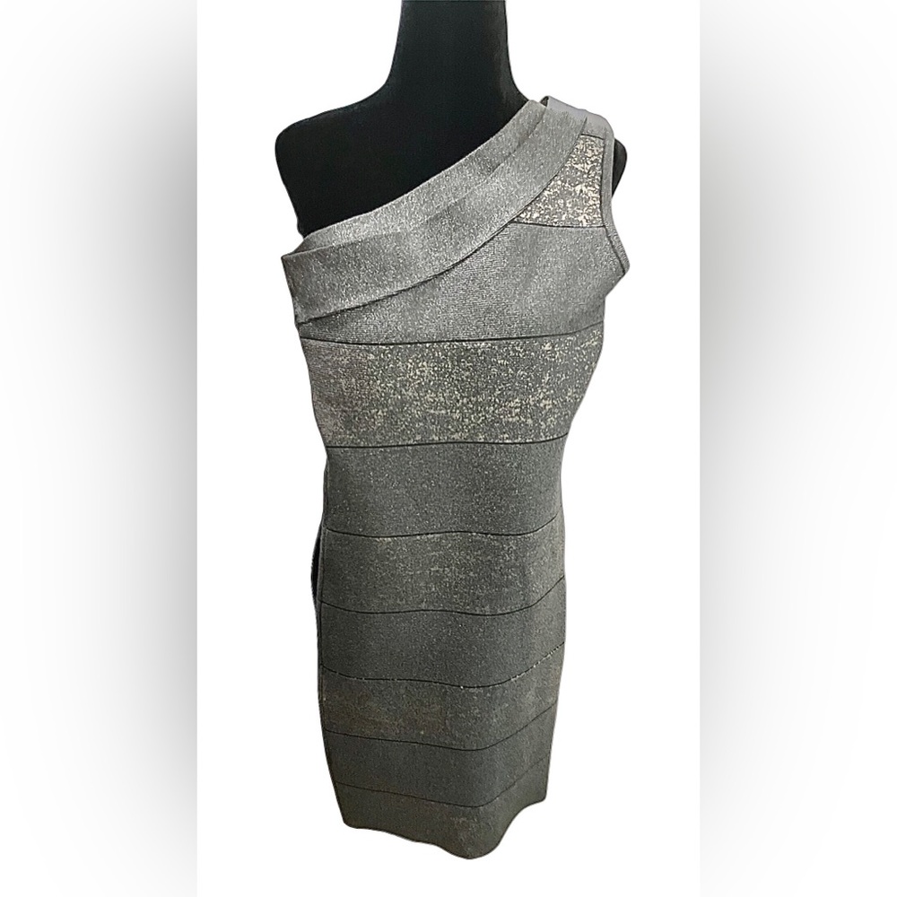 NWT Designer Brigitte Herskind Christy One Shoulder Bodycon Dress